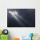 Sunlight Breaking through Dark Wall Decal