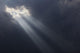 Sunlight Breaking through Dark Wall Decal