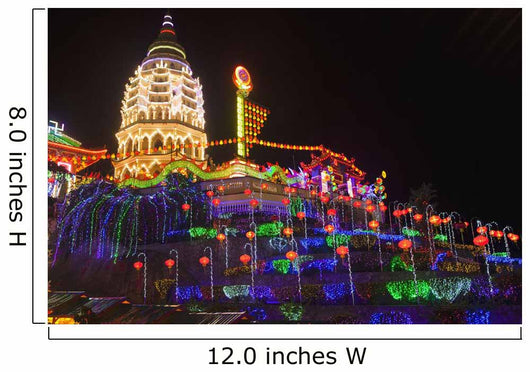 Fantastic Lighting Kek Lok Wall Decal Design 4