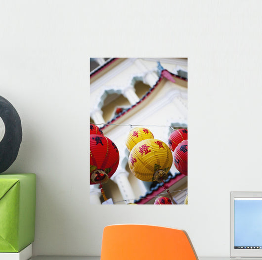 Colorful Kek Lok Si Wall Decal