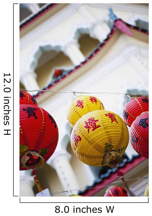 Colorful Kek Lok Si Wall Decal