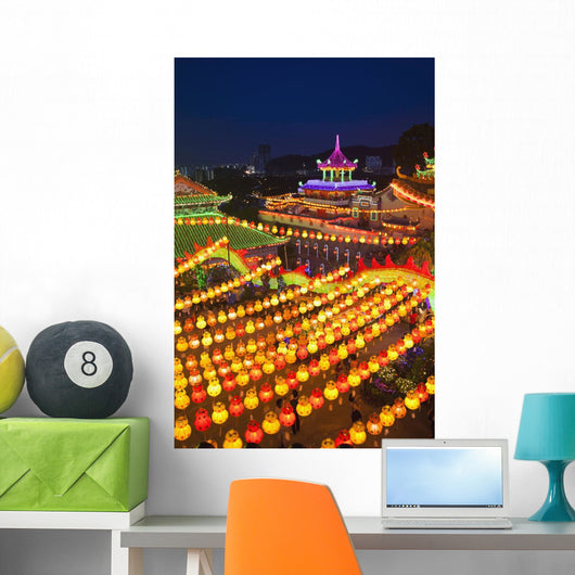Fantastic Lighting Kek Lok Wall Decal Design 2