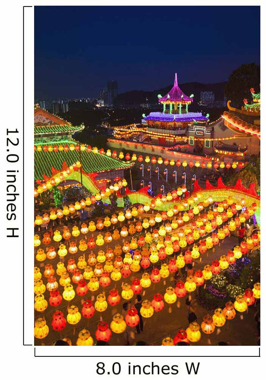Fantastic Lighting Kek Lok Wall Decal Design 2