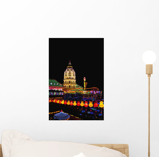 Fantastic Lighting Kek Lok Wall Decal Design 1