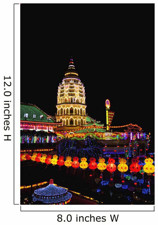 Fantastic Lighting Kek Lok Wall Decal Design 1