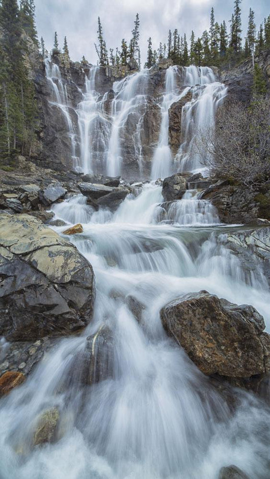 Tangle Creek Waterfalls Jasper Wall Decal Design 3