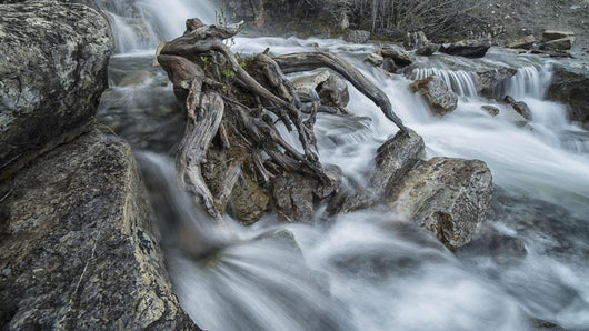 Tangle Creek Waterfalls Jasper Wall Decal Design 1