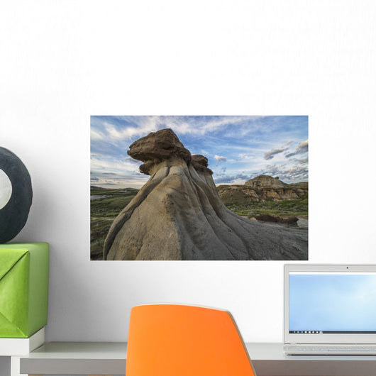 Hoodoo Dinosaur Provincial Park Wall Decal