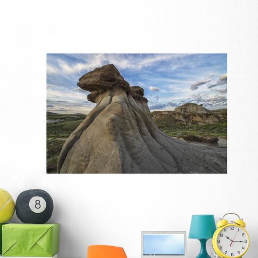 Hoodoo Dinosaur Provincial Park Wall Decal