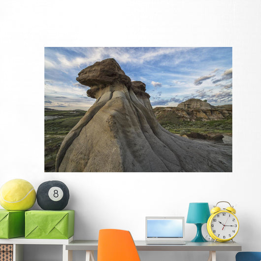 Hoodoo Dinosaur Provincial Park Wall Decal
