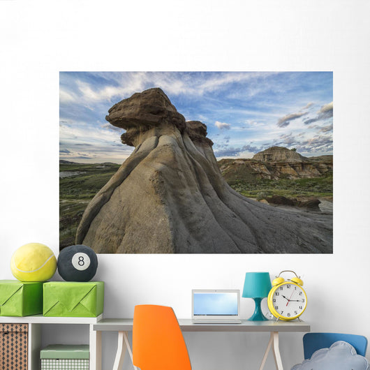Hoodoo Dinosaur Provincial Park Wall Decal