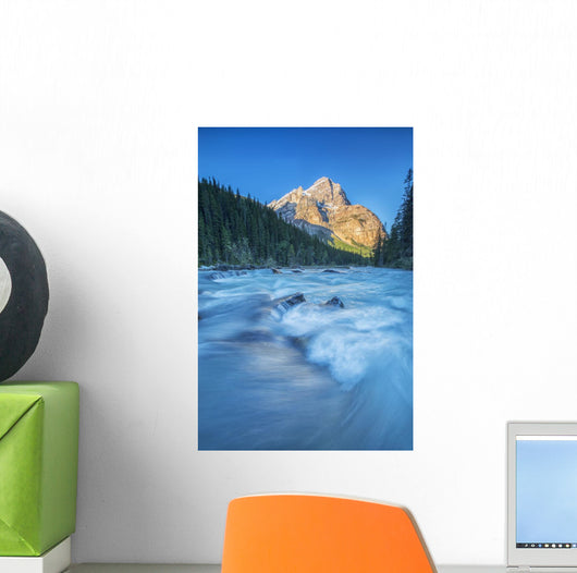 Mount Stephen Lights up Wall Decal
