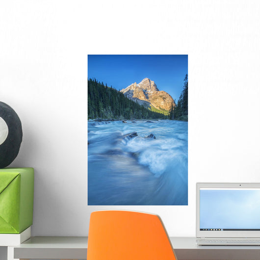 Mount Stephen Lights up Wall Decal