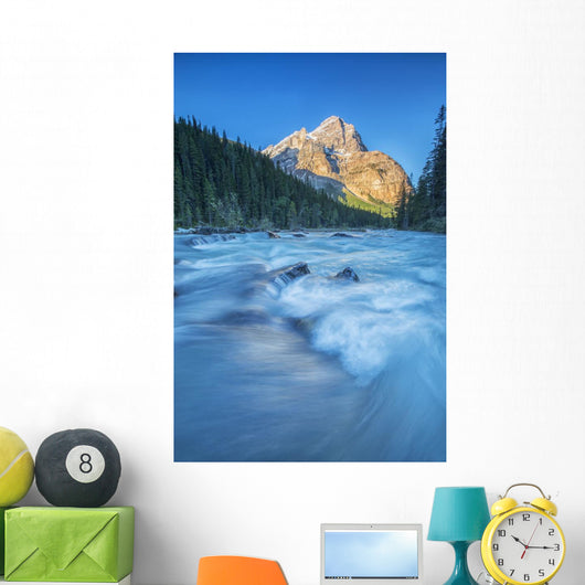Mount Stephen Lights up Wall Decal
