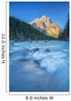 Mount Stephen Lights up Wall Decal