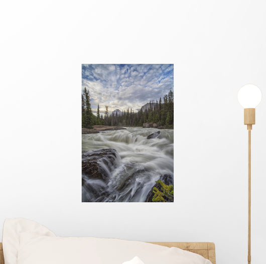 Kicking Horse River Flows Wall Decal Design 2