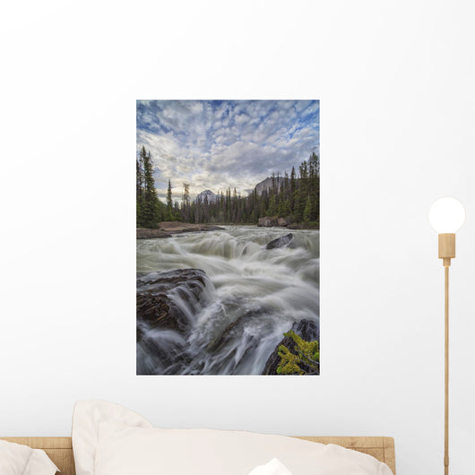 Kicking Horse River Flows Wall Decal Design 2