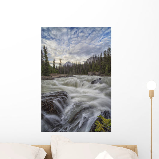 Kicking Horse River Flows Wall Decal Design 2