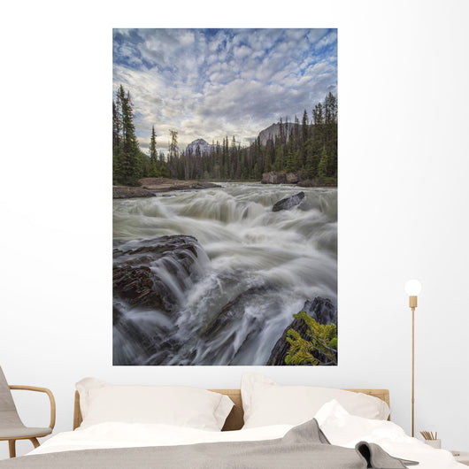 Kicking Horse River Flows Wall Decal Design 2