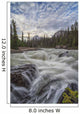 Kicking Horse River Flows Wall Decal Design 2
