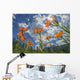 Tiger Lilies Sway Wind Wall Decal