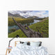 The Takhini River flows through a valley near Kusawa Lake Wall Mural