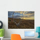 Caribou Antler Lies Silence Wall Decal