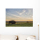 Bison Roam Plains Sunset Wall Decal
