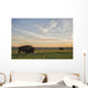 Bison Roam Plains Sunset Wall Decal