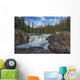 Kicking Horse River Flows Wall Decal Design 1