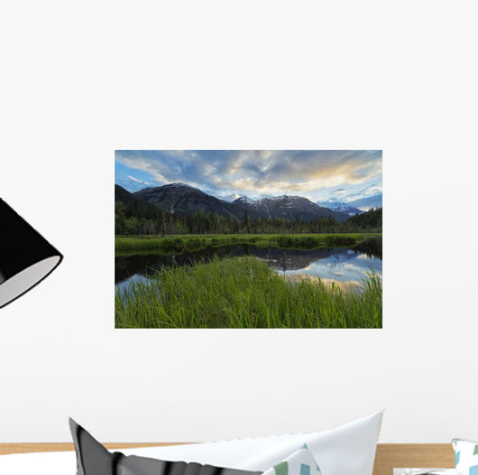 Sunset over Tongass National Wall Decal Design 2