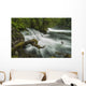 River Flows over Small Wall Decal