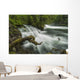 River Flows over Small Wall Decal