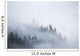 Fog Shrouded Trees Wall Decal