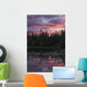 Sunset over Small Beaver Wall Decal