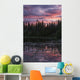 Sunset over Small Beaver Wall Decal