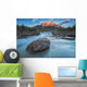 Sunset Lights up Mount Wall Decal Design 2