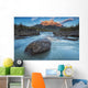 Sunset Lights up Mount Wall Decal Design 2