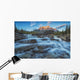 Sunset Lights up Mount Wall Decal Design 1