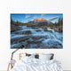 Sunset Lights up Mount Wall Decal Design 1