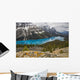 Aquamarine Waters Peyto Lake Wall Decal
