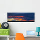 Panoramic View Sunset Lit Wall Decal