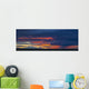 Panoramic View Sunset Lit Wall Decal