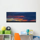 Panoramic View Sunset Lit Wall Decal