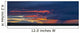 Panoramic View Sunset Lit Wall Decal