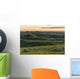 Sunset over Killdeer Badlands Wall Decal Design 1