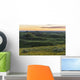 Sunset over Killdeer Badlands Wall Decal Design 1