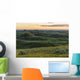 Sunset over Killdeer Badlands Wall Decal Design 1