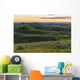 Sunset over Killdeer Badlands Wall Decal Design 1