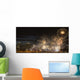 Fireworks Front Modern City Wall Decal